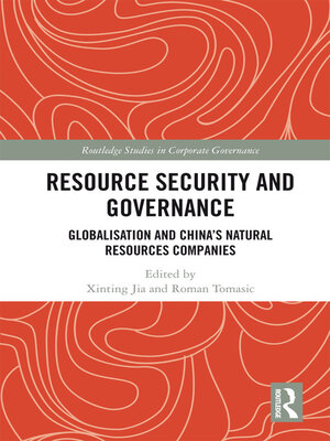 cover image of Resource Security and Governance